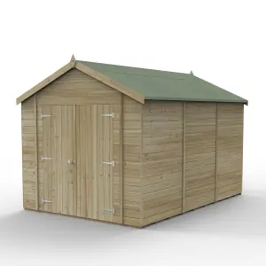 Timberdale 12x8  Apex Shed No Window - Double Door