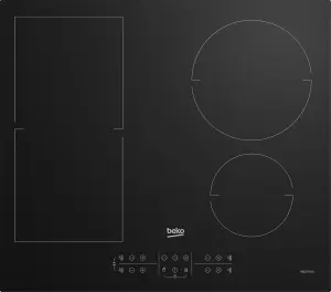 Beko HII64201MT 59cm Induction Ceramic hob - Black