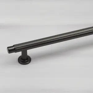 192mm Dark Grey Cabinet Handle Gunmetal Kitchen Cupboard Door Drawer Pull Wardrobe Furniture Replacement