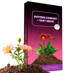 2 Bags (120 Litres) Easy Grow Potters Seed Sowing Compost Ideal For Potting & Planting Nutrient Balanced For Stronger Roots