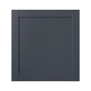 GoodHome Ashmead Matt midnight blue Shaker Appliance Cabinet door (W)600mm (H)626mm (T)16mm