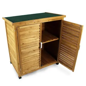 Wooden Garden Shed for Tool Storage