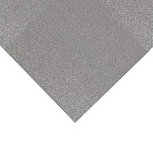 Glitter Felt Sheets: 30 x 23cm: Silver: Pack of 10 Pieces