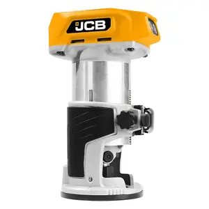 JCB 18RT-B 18V Cordless Brushless Laminate Router Trimmer Base Bare + Set