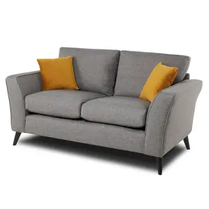 Modern Home Caxton 3+2 Seater Sofa Set with footstool Charcoal