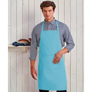 Premier Ladies/Womens Colours Bip Apron With Pocket / Workwear