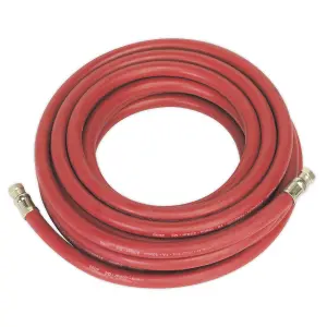 Sealey Air Hose 10m x 10mm with 1/4"BSP Unions