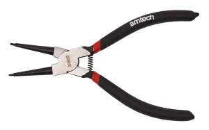 Amtech 150mm (6") Circlip plier - internal straight - W5900