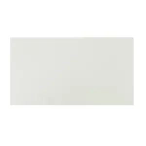 GoodHome Perma Satin White Square edge MDF Worktop (T) 2.8cm x (L) 80.5cm x (W) 45.2cm