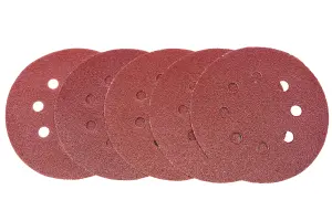 Blue Spot Tools - 6 Pack 125mm Mixed Grit Sanding Disc