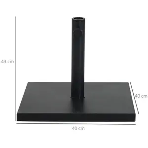 11kg Cement Free Standing Umbrella Base