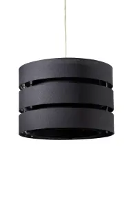 Trio Black Pendant Light shade (D)35cm