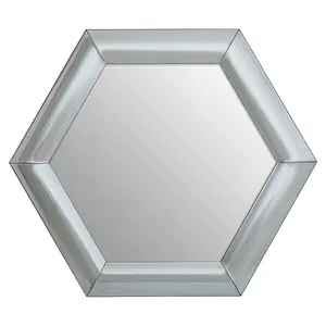 Interiors by Premier Josie Hexagon Wall Mirror