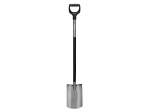 Fiskars 1066710 Ergonomic Rounded Spade Shovel FSK1066710