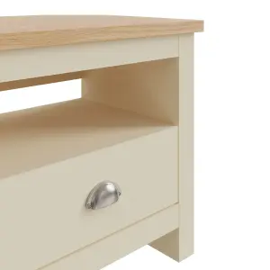 GFW Lancaster Corner TV Unit Cream