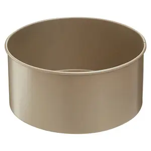 Interiors by Premier Non-Stick Round Champagne Cake Tin with Loose Base, Carbon Steel Round Cake Pan with Removeable Bottom