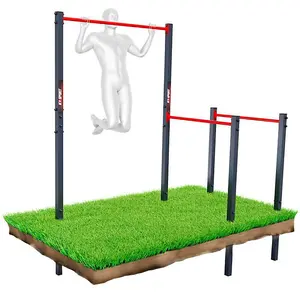 Outdoor Pull Up Dip Bars Garden Calisthenics Training Frame