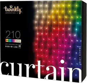 Twinkly Curtain Generation II Smart LED Light String