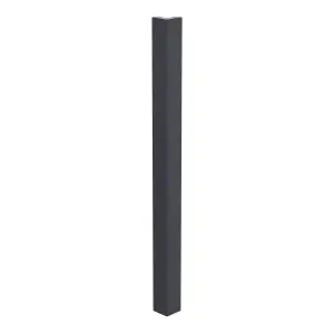 GoodHome Artemisia Innovo handleless matt midnight blue shaker Matt midnight blue Standard Corner post, (W)48mm (L)715mm