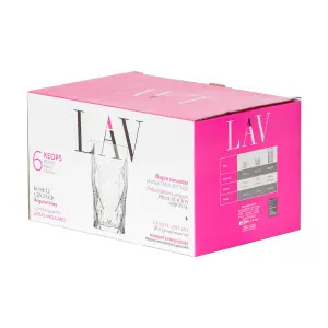 LAV - Keops Highball Glasses - 460ml - Pack of 6