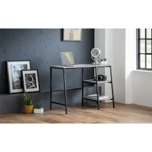 Stylish Concrete Effect Office Desk