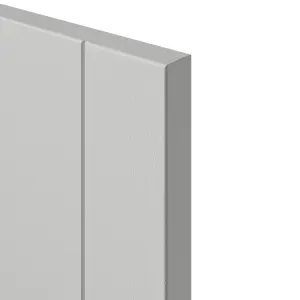 Tydeman Matt light grey Tongue & Groove Tall Clad on wall panel (H)960mm (W)360mm