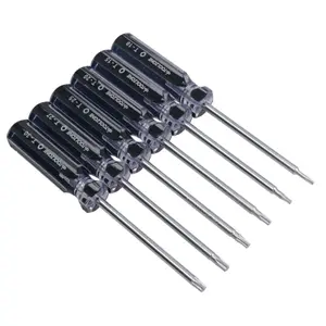 6pc Torx / Star Screwdriver Bit Set T10 -T30