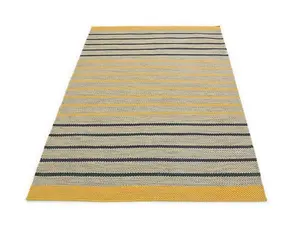 Hita Rectangular Shaped Hand Woven Oceanic Rug - Wool - L200 x W140 x H1 cm - Multicolour