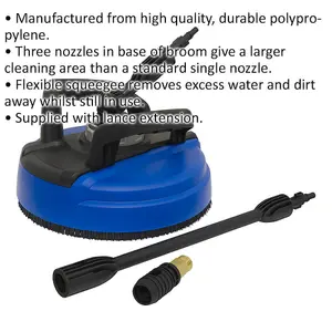 Floor Brush & Extension Lance - Suitable for ys06423 & ys06424 Pressure Washers