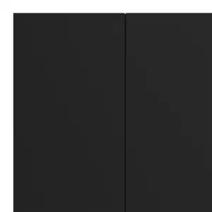 Pepe Wardrobe with 3 doors in Black