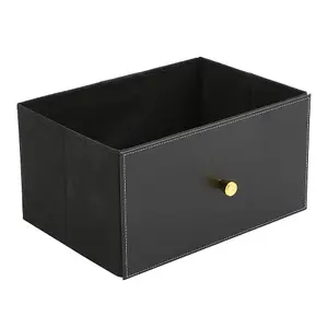 Black Plastic Storage Cabinet with 10 Drawers