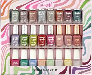 Barry M Cosmetics 10Ml Nail Paint Gift Set X30