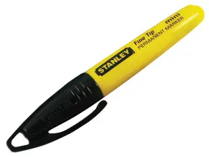 STANLEY - Mini Fine Tip Marker Black (Tub 72)