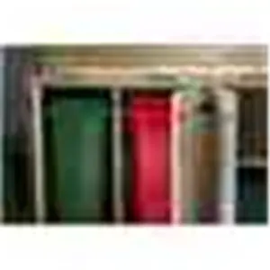 Wheelie Bin (2x 240L) and Quadruple Recycling Box Chest Store (x4)