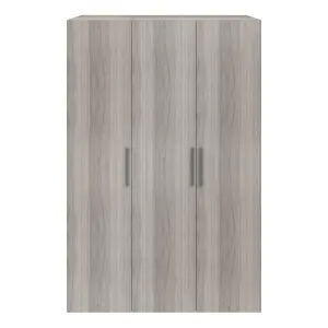 GoodHome Atomia Freestanding Matt grey oak effect Chipboard Wardrobe (H)2250mm (W)1000mm (D)580mm