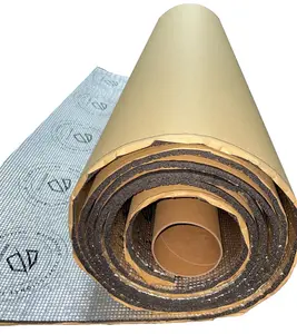 10mm Self Adhesive Aluminium Acoustic Thermal Insulation Foam Roll 10m x 1m