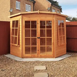 Hampton 7 ft x 7 ft Corner Summerhouse Yes