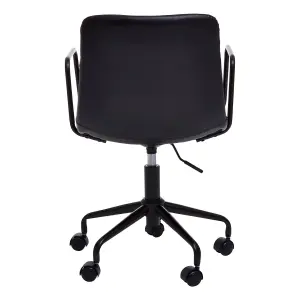 Interiors by Premier Forbes Black Home Office Chair