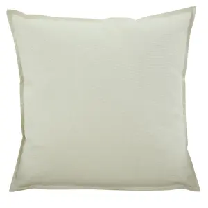 GoodHome Hiva Beige Plain Indoor Cushion (L)45cm x (W)45cm