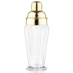 Original Products Final Touch DuraShield Lead-free Titanium Reinforced Crystal Cocktail Shaker 700ml