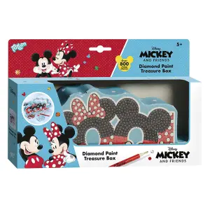 Totum Mickey & Friends Diamond Painting Treasure Box Craft Set