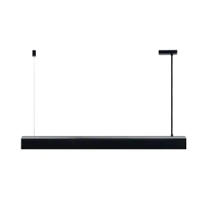 Nordlux Beau Bar Pendant Ceiling Light Black 2700K S14S