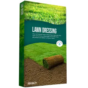 2 Bags (50 Litres) Lawn & Turf Dressing Soil Bags For Creating Lovely Lush & Thriving Garden Lawn