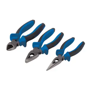 Draper Soft Grip Pliers Set 3 piece 45864