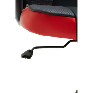 Interiors by Premier Black And Red Pu Home Office Chair