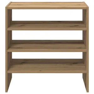 Berkfield Shoe Racks 2 pcs Stackable Artisan Oak 60x30x30.5 cm