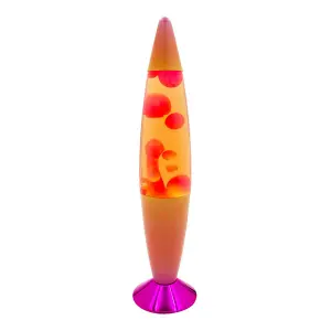 Global Gizmos Pink Ombre Pattern Lava Lamp