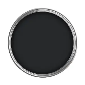 PaintNuts UPVC Door & Window Satin Paint - Graphite Black - 1L Tin (RAL9011)