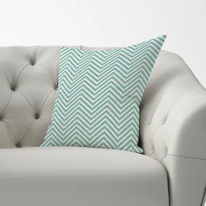 Geometric Chevron Pattern Cushions 60cm x 60cm