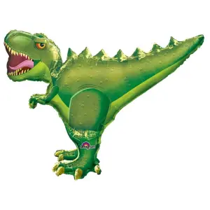 Amscan Supershape T-Rex Balloon Green (One Size)